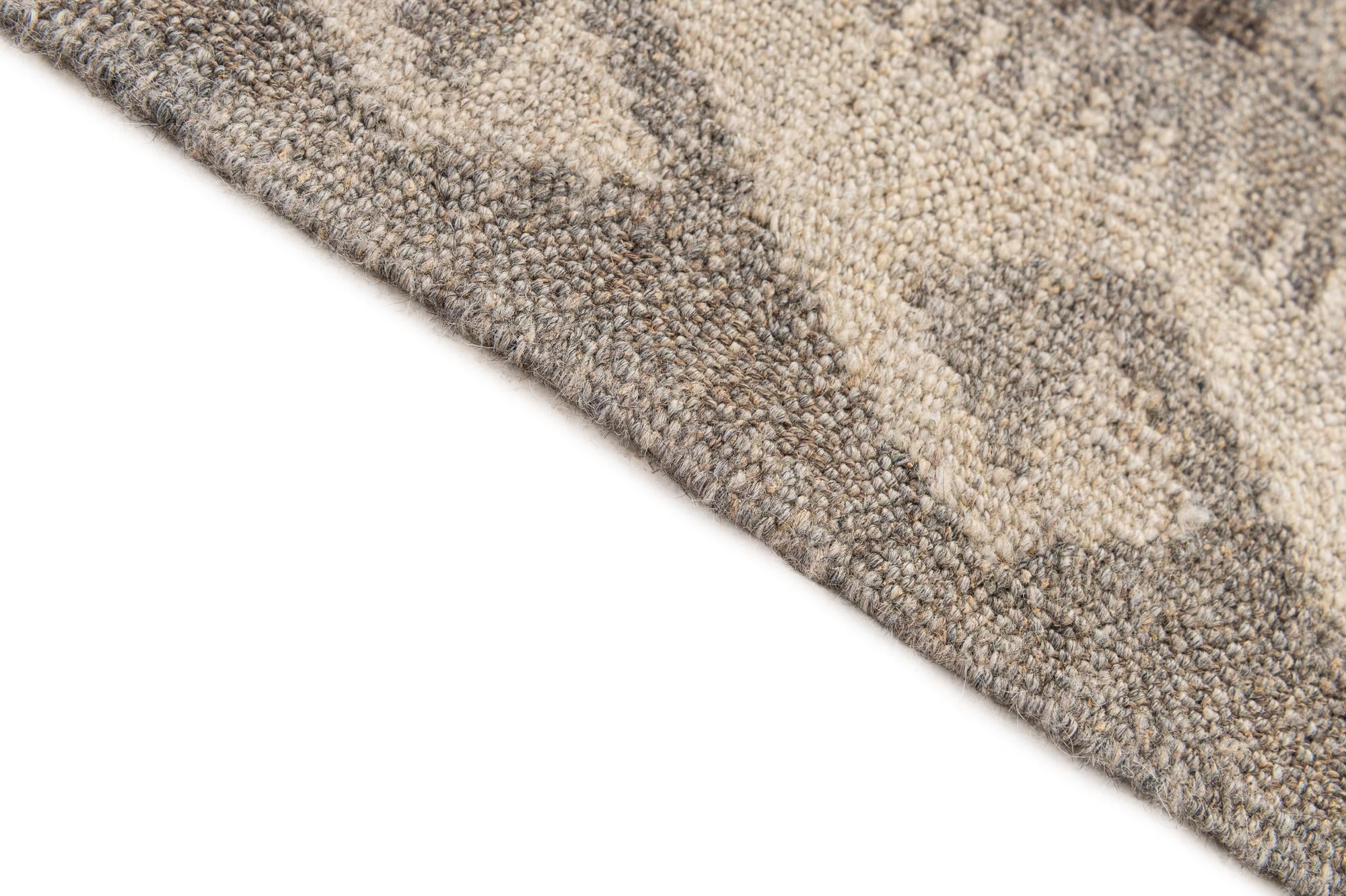 3' 11 x 6' Hand Woven Kilim Maymana Wool Rug