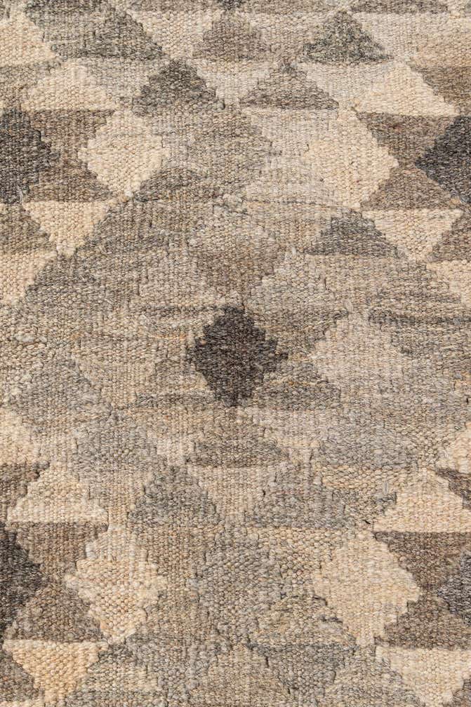 4' x 5' 11 Hand Woven Kilim Maymana Wool Rug