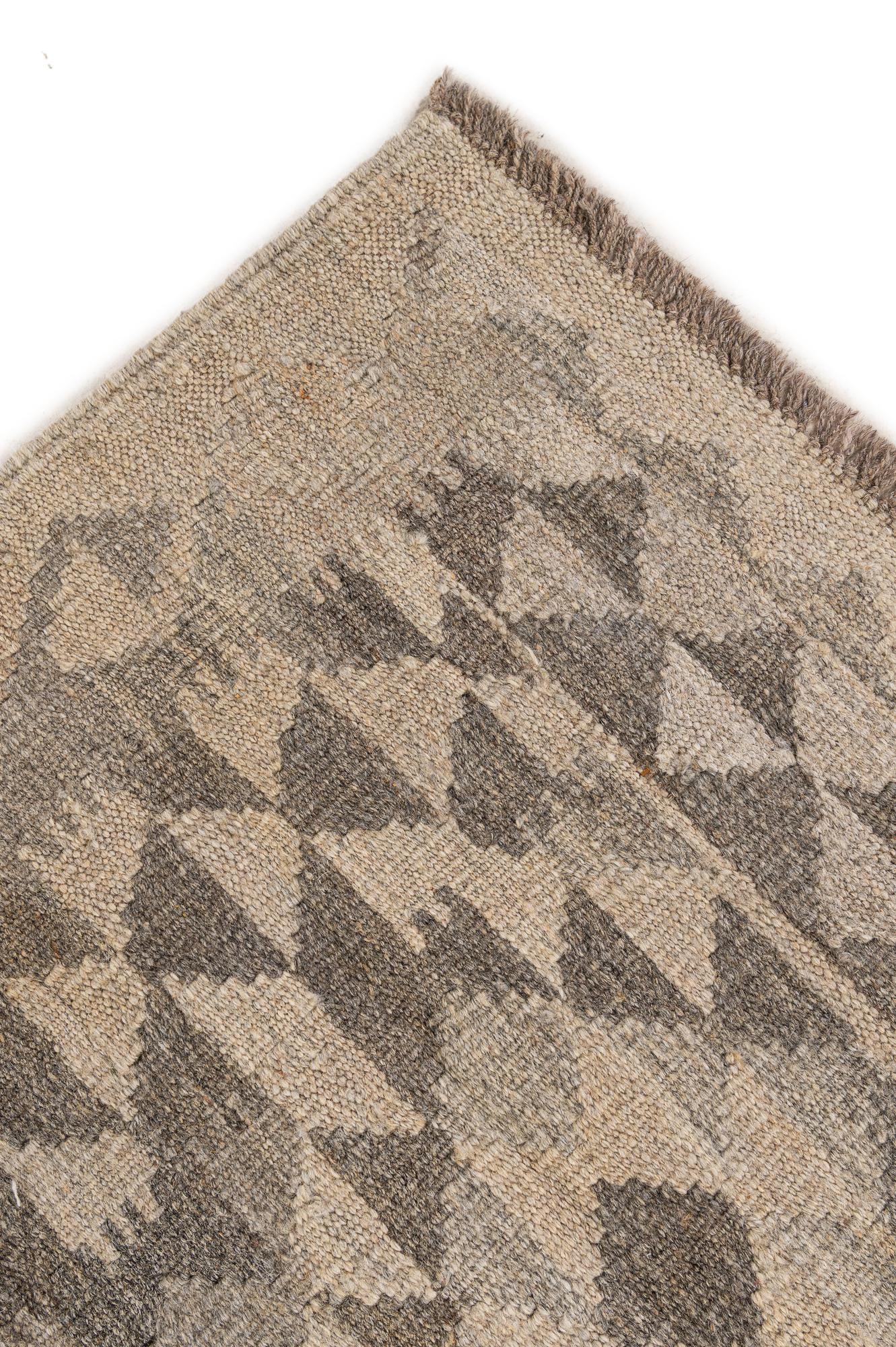 3' 10 x 6' Hand Woven Kilim Maymana Wool Rug