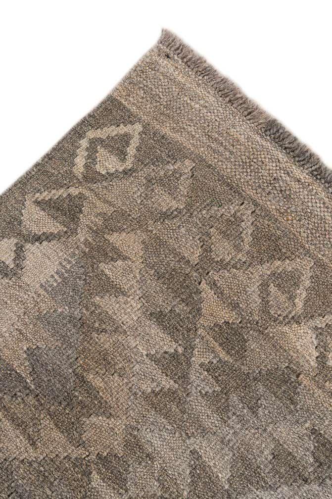 4' x 6' Hand Woven Kilim Maymana Wool Rug