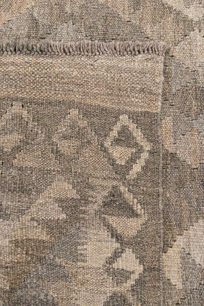 4' x 6' Hand Woven Kilim Maymana Wool Rug
