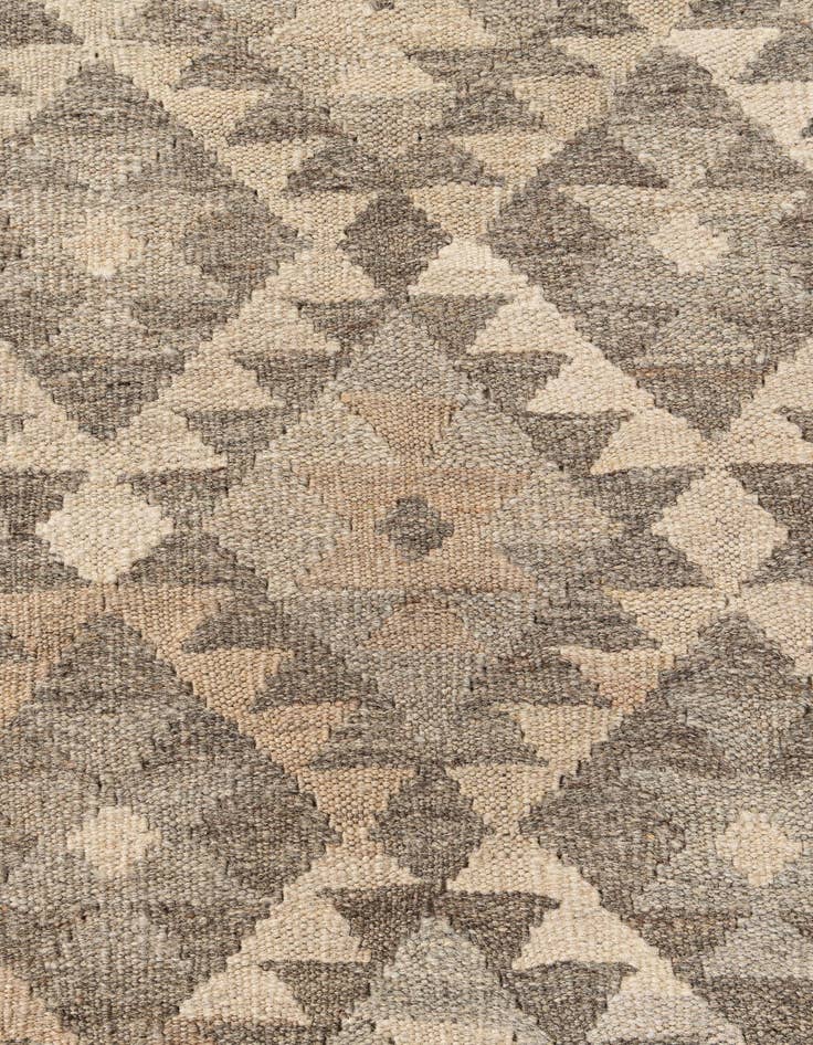 Detail image of 3' 10 x 6' 4  Hand Woven Kilim Maymana Wool Rug