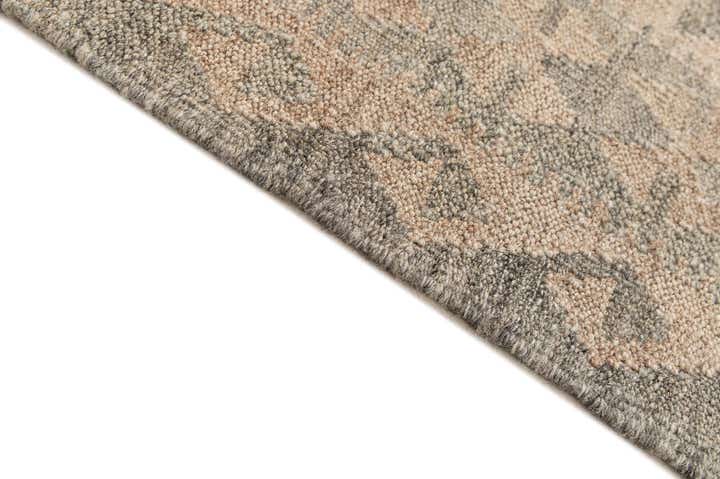 4' x 6' 4 Hand Woven Kilim Maymana Wool Rug