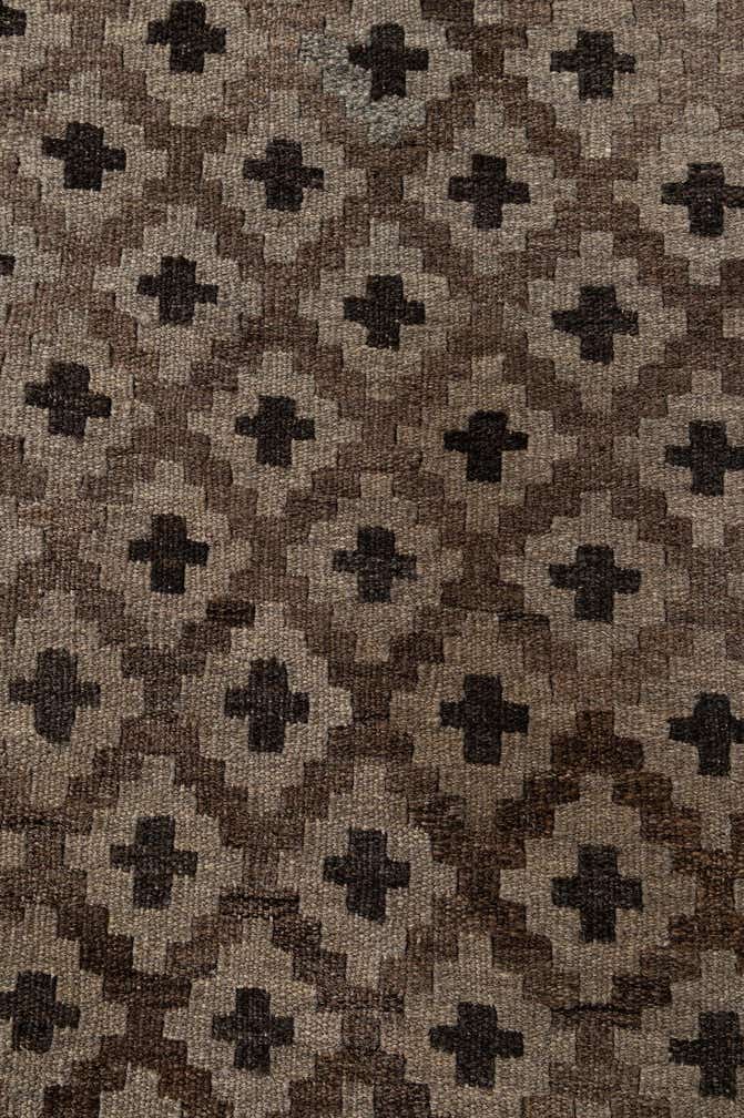 4' 3 x 5' 10 Hand Woven Kilim Maymana Wool Rug