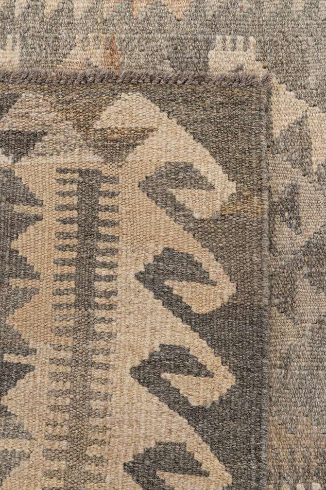 4' 3 x 6' Hand Woven Kilim Maymana Wool Rug