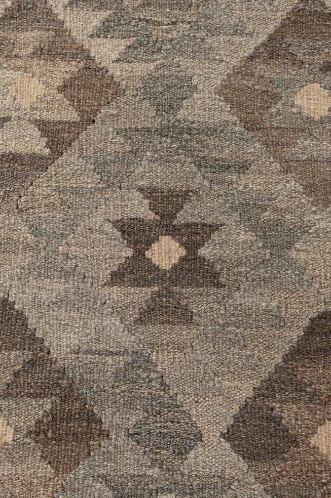 4' 2 x 6' Hand Woven Kilim Maymana Wool Rug