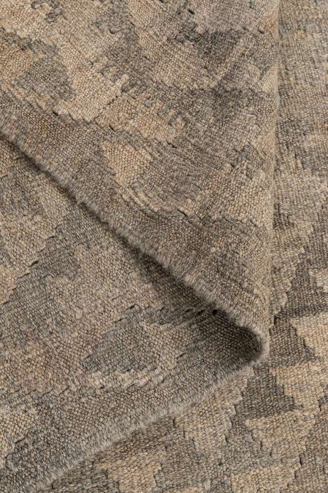 4' 3 x 6' 3 Hand Woven Kilim Maymana Wool Rug