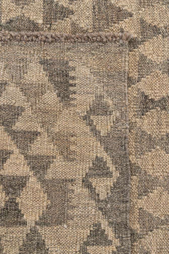 3' 5 x 4' 10 Hand Woven Kilim Maymana Wool Rug