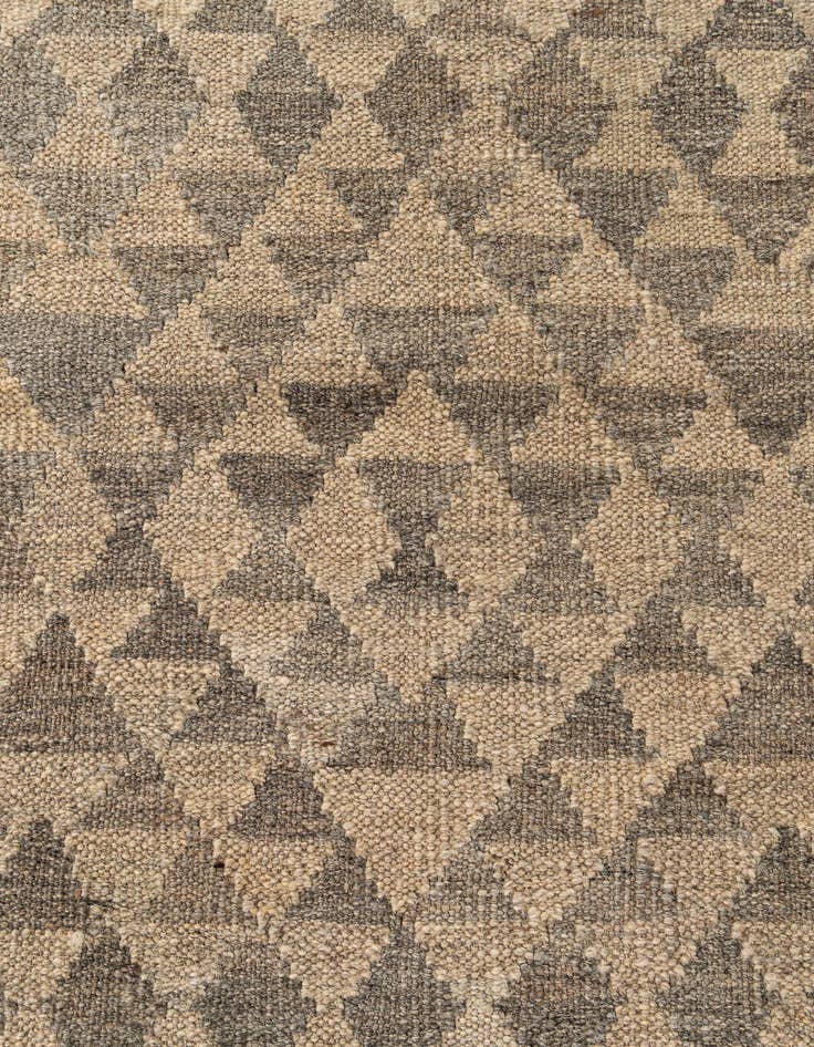 Detail image of 3' 5 x 4' 10  Hand Woven Kilim Maymana Wool Rug