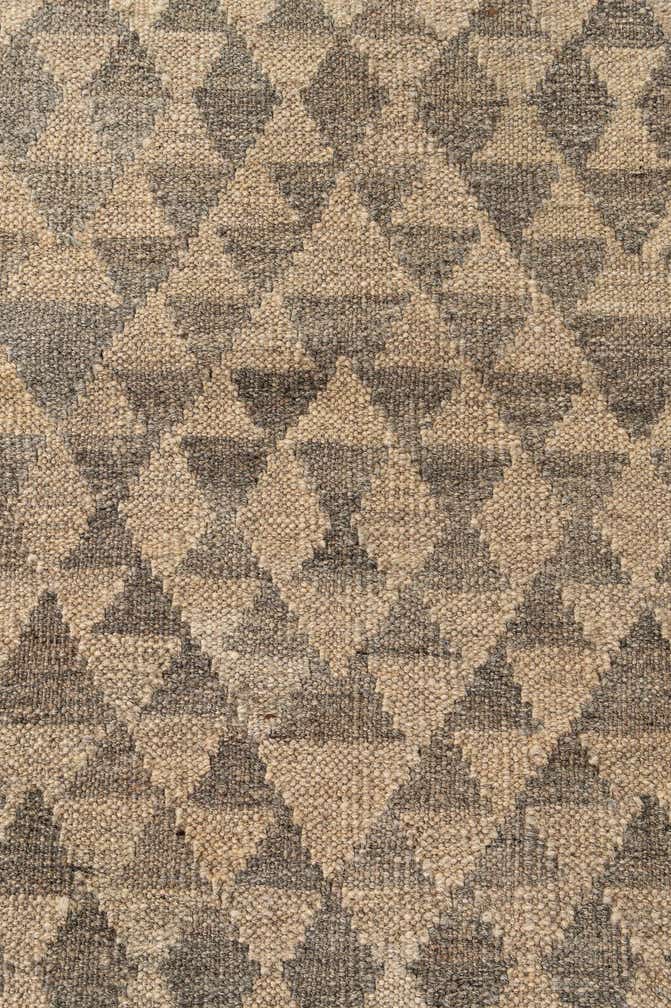 3' 5 x 4' 10 Hand Woven Kilim Maymana Wool Rug