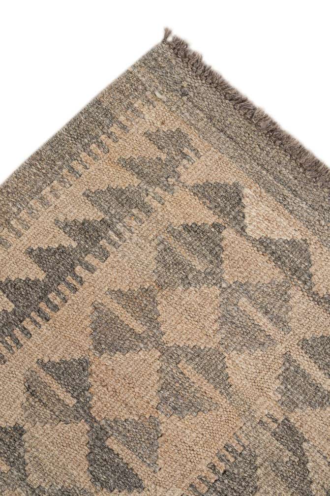 4' 8 x 6' 5 Hand Woven Kilim Maymana Wool Rug