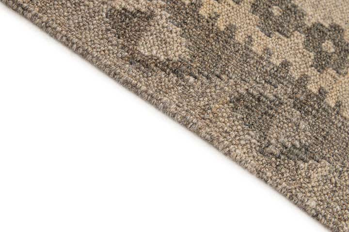 5' 2 x 6' 5 Hand Woven Kilim Maymana Wool Rug