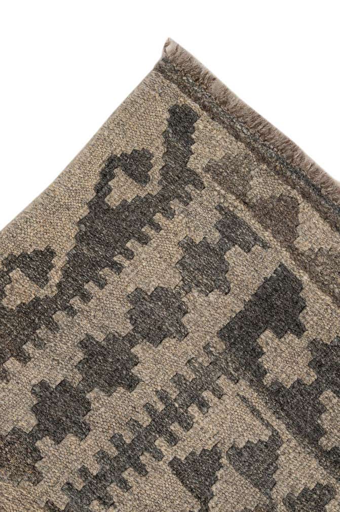 4' 11 x 6' 3 Hand Woven Kilim Maymana Wool Rug