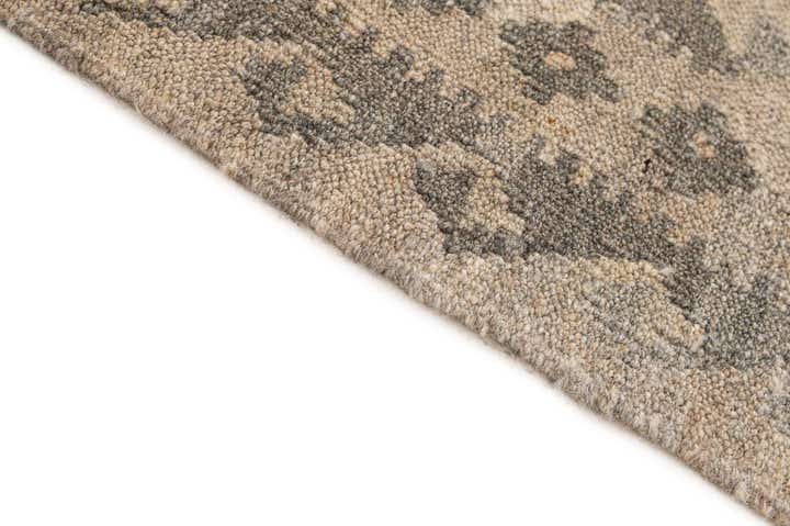 4' 11 x 6' 3 Hand Woven Kilim Maymana Wool Rug