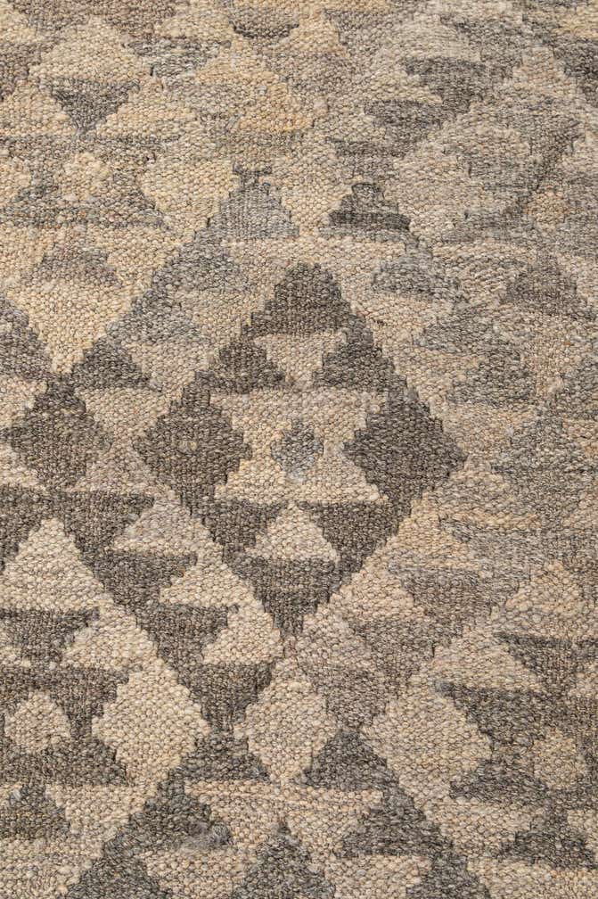 4' 11 x 6' 3 Hand Woven Kilim Maymana Wool Rug