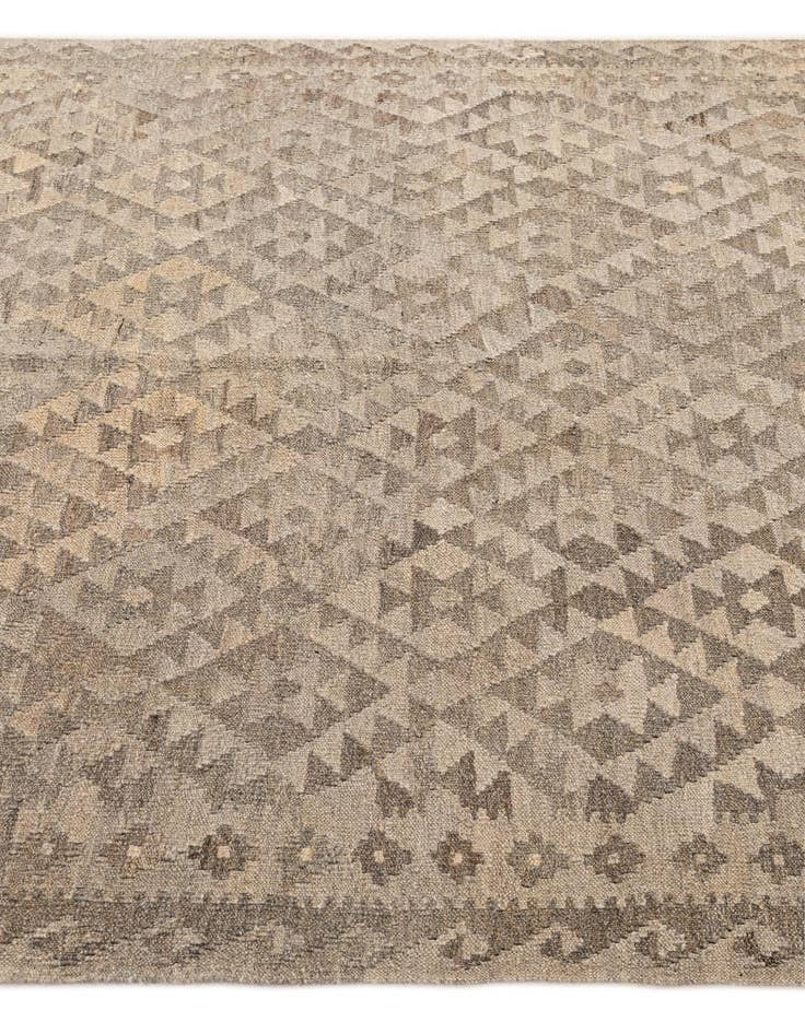 Detail image of 5' x 6' 7  Hand Woven Kilim Maymana Wool Rug