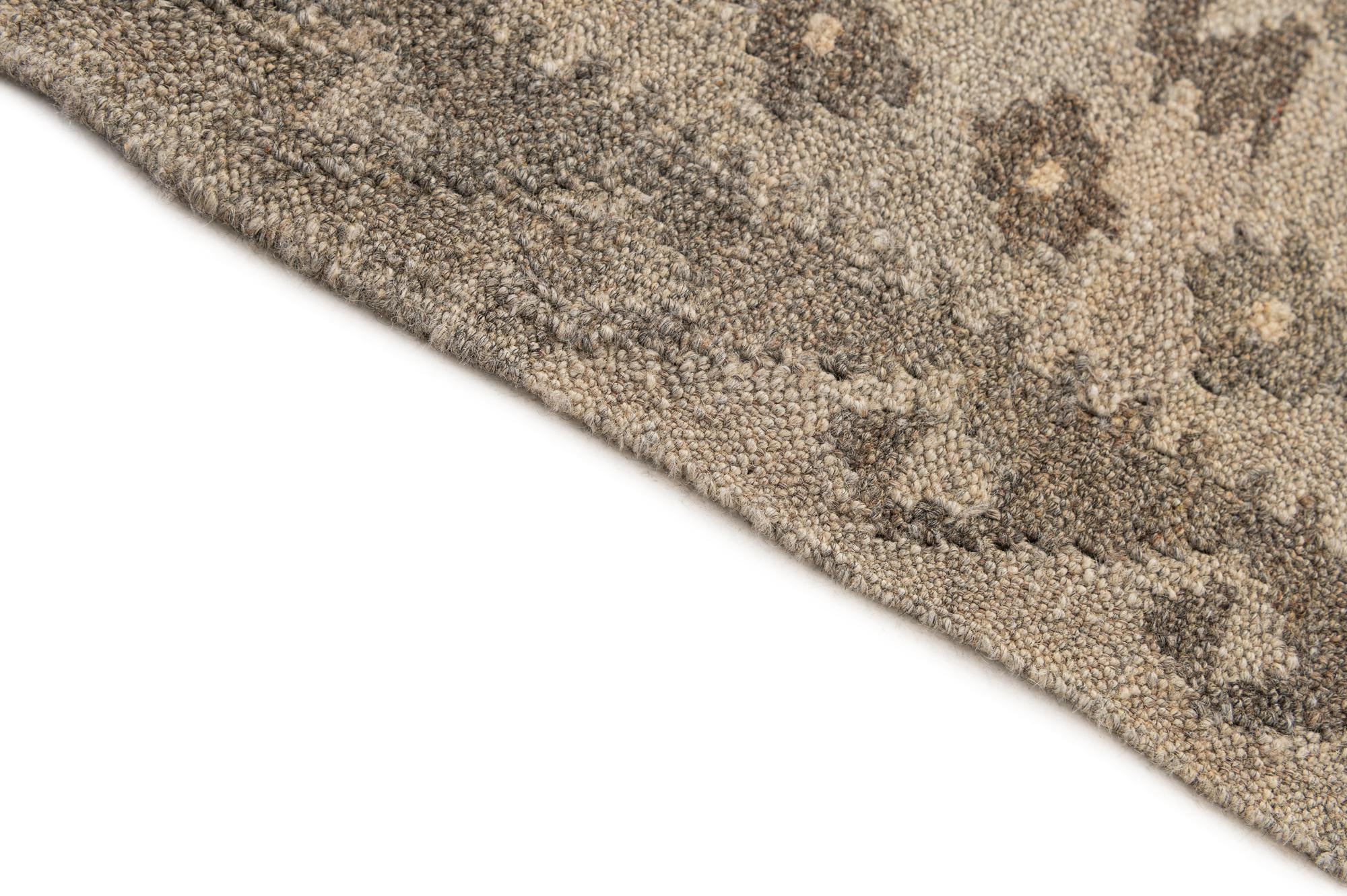 5' x 6' 7 Hand Woven Kilim Maymana Wool Rug