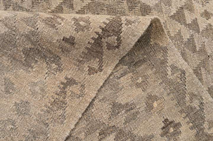 5' x 6' 7 Hand Woven Kilim Maymana Wool Rug