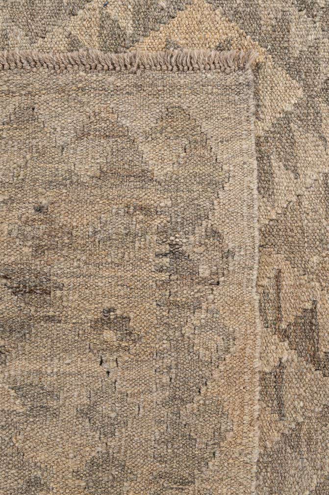 5' x 6' 7 Hand Woven Kilim Maymana Wool Rug