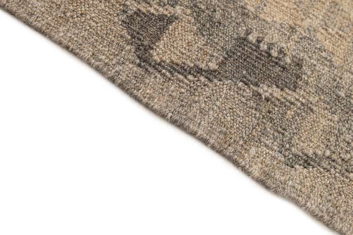 5' x 6' 6 Hand Woven Kilim Maymana Wool Rug