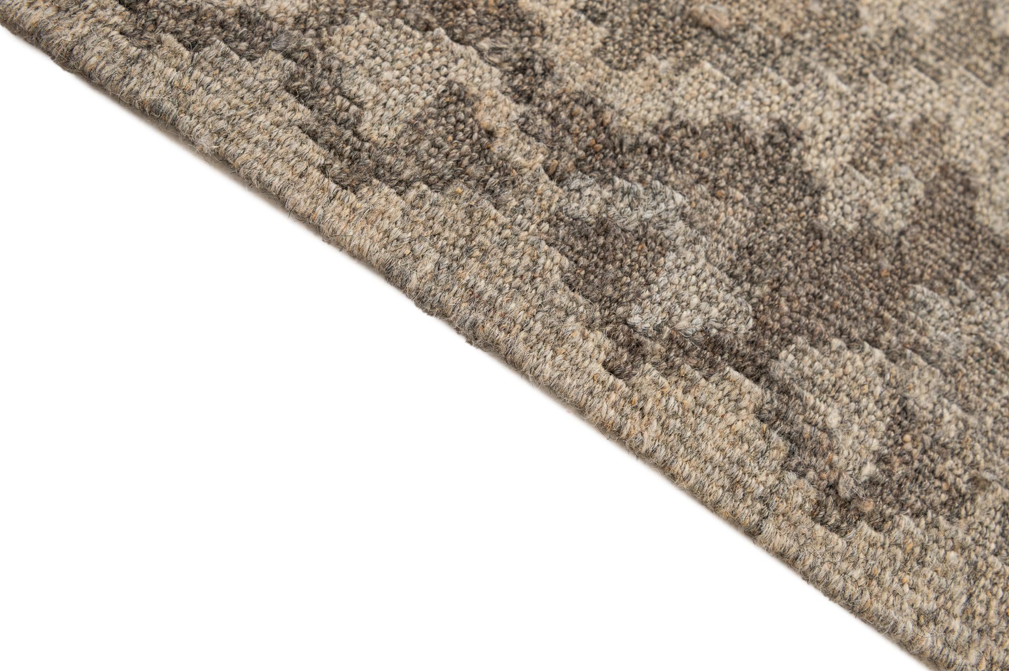4' 10 x 6' 8 Hand Woven Kilim Maymana Wool Rug