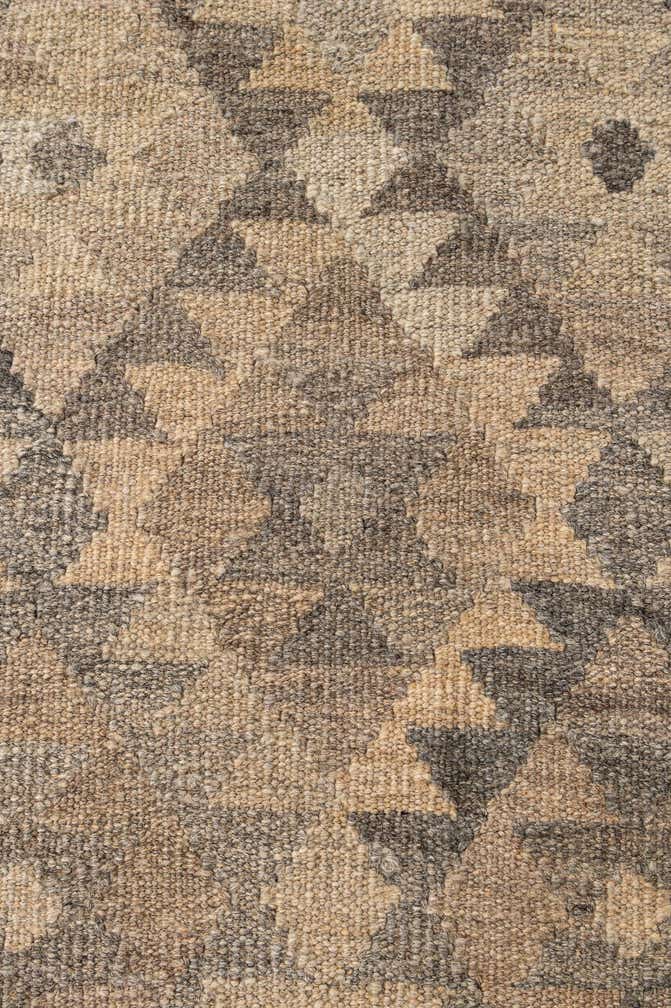 5' x 6' 7 Hand Woven Kilim Maymana Wool Rug