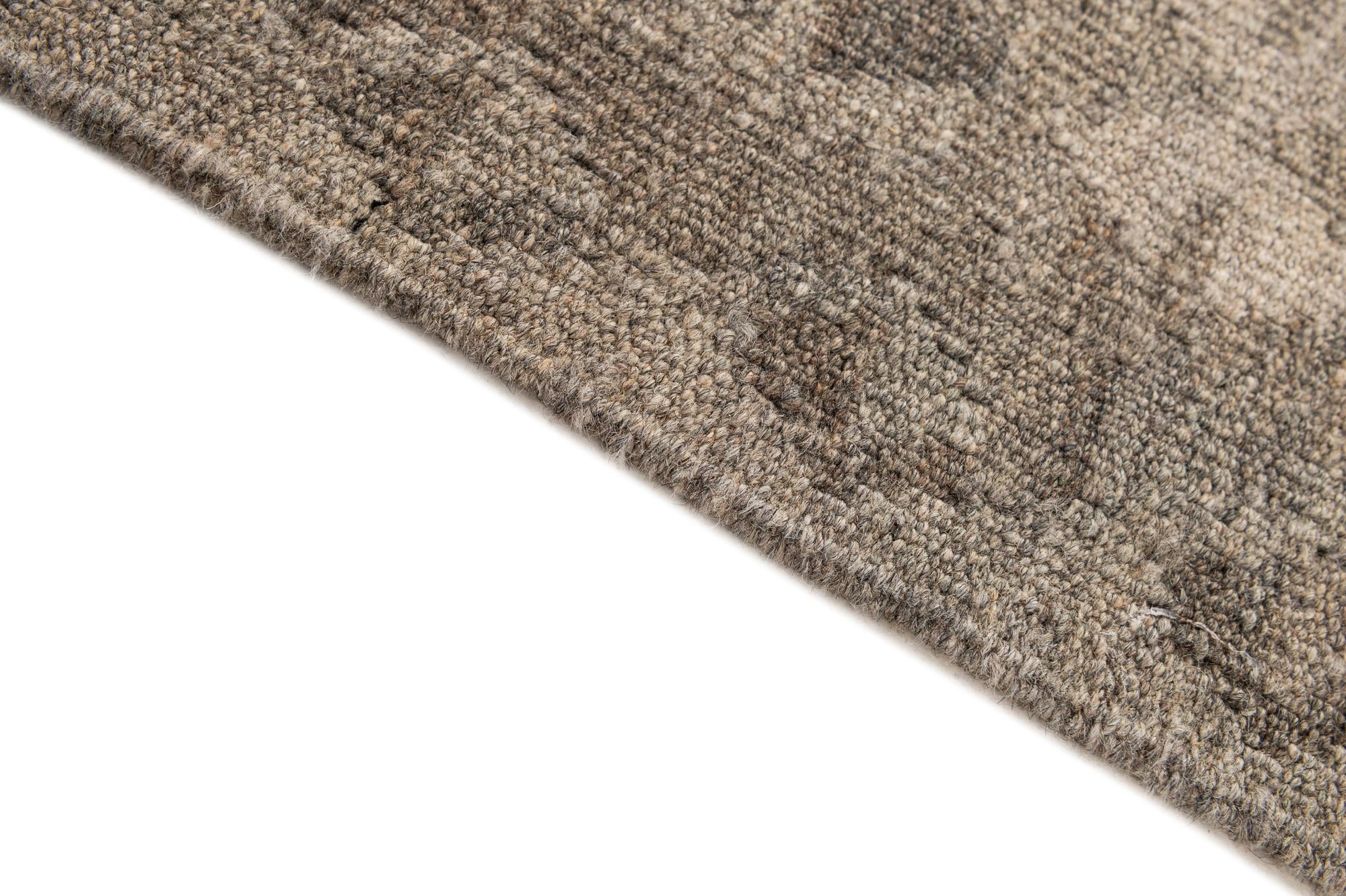 5' x 6' 9 Hand Woven Kilim Maymana Wool Rug