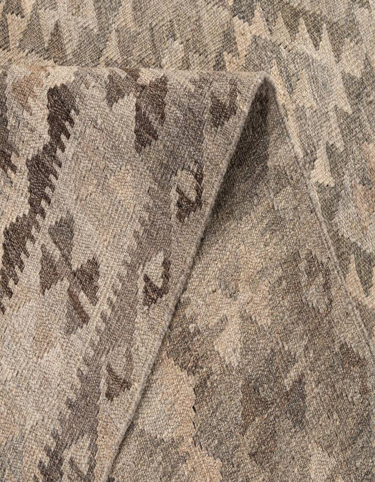 Detail image of 5' x 6' 9  Hand Woven Kilim Maymana Wool Rug