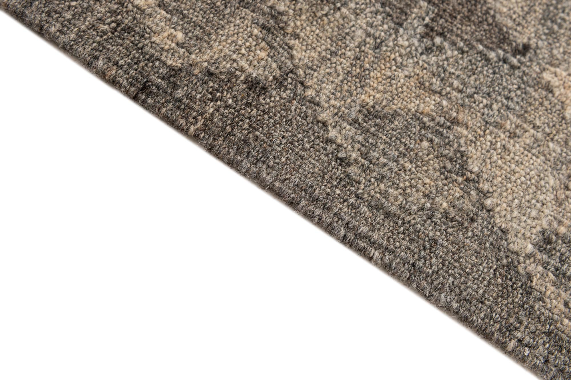 5' x 6' 8 Hand Woven Kilim Maymana Wool Rug
