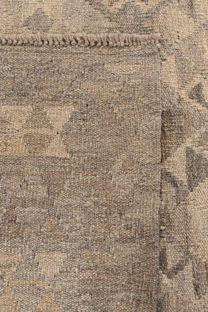 5' x 6' 8 Hand Woven Kilim Maymana Wool Rug