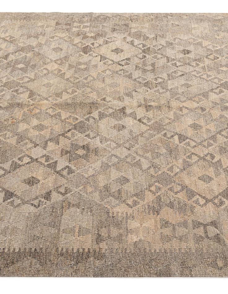 Detail image of 5' x 6' 8  Hand Woven Kilim Maymana Wool Rug