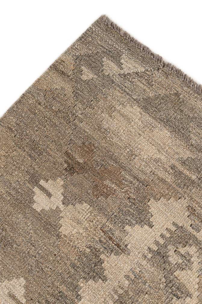 5' x 6' 8 Hand Woven Kilim Maymana Wool Rug