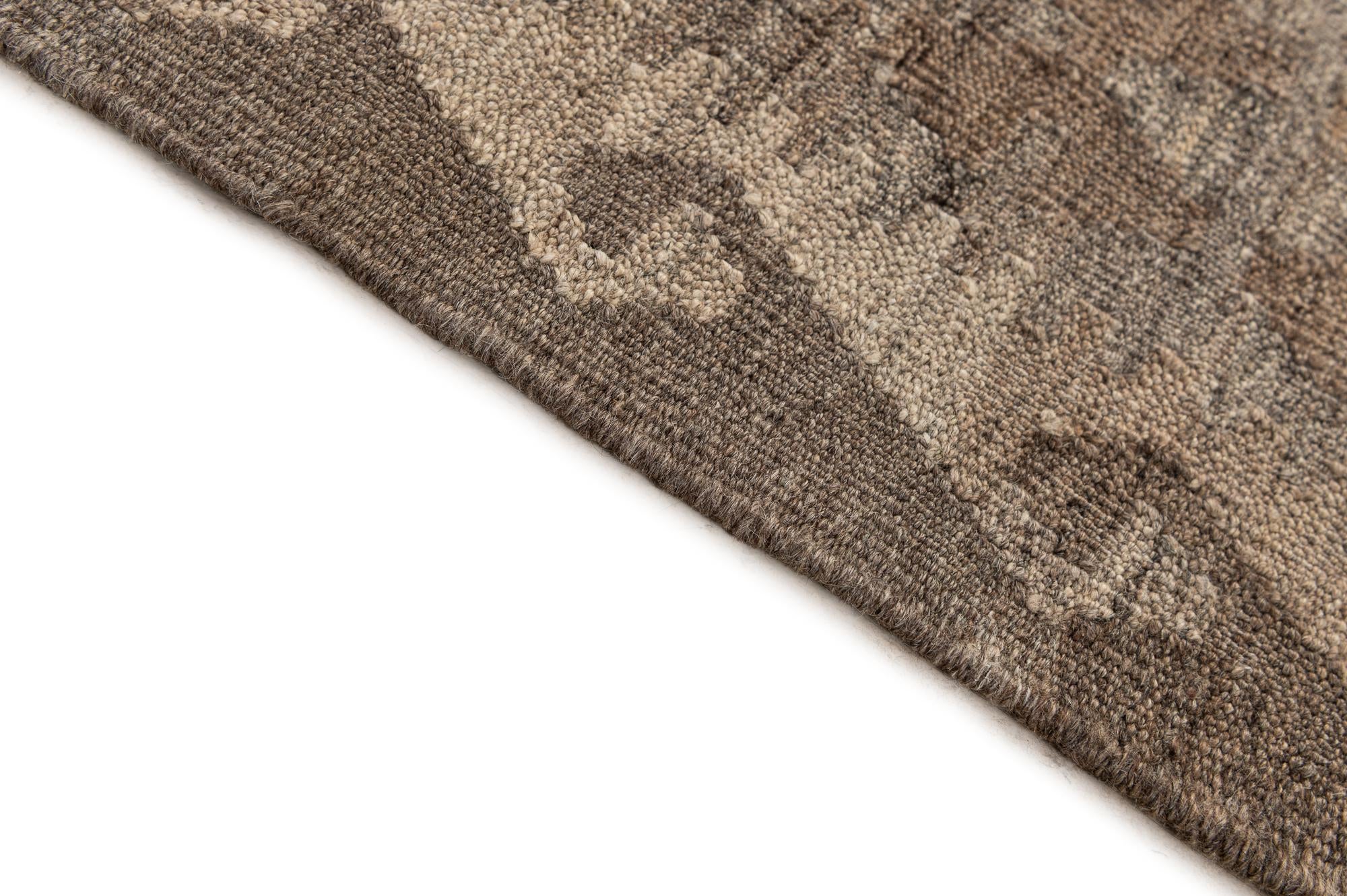 5' x 6' 7 Hand Woven Kilim Maymana Wool Rug