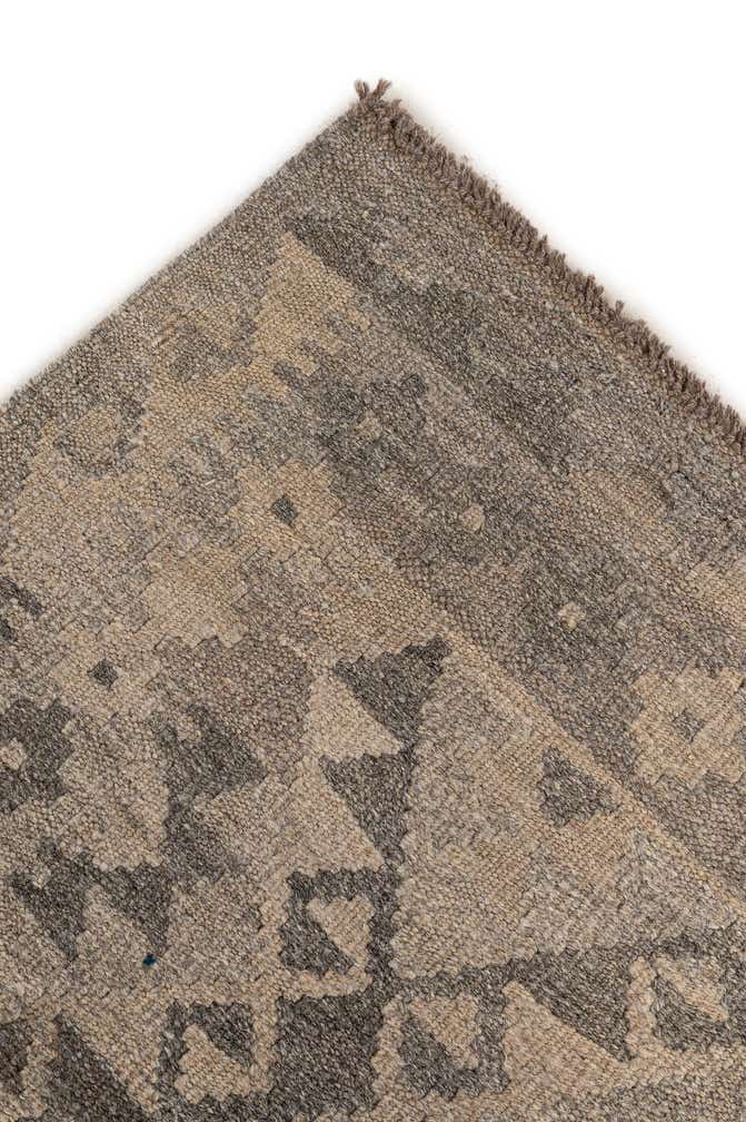 5' x 6' 8 Hand Woven Kilim Maymana Wool Rug