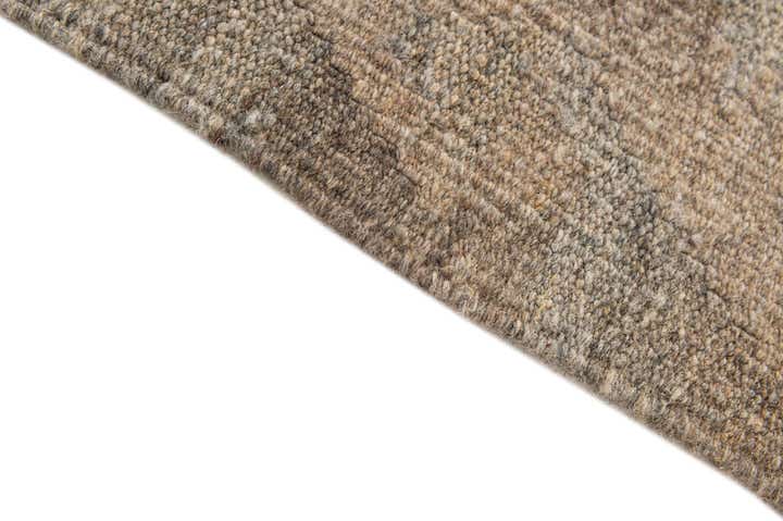 5' 1 x 6' 9 Hand Woven Kilim Maymana Wool Rug