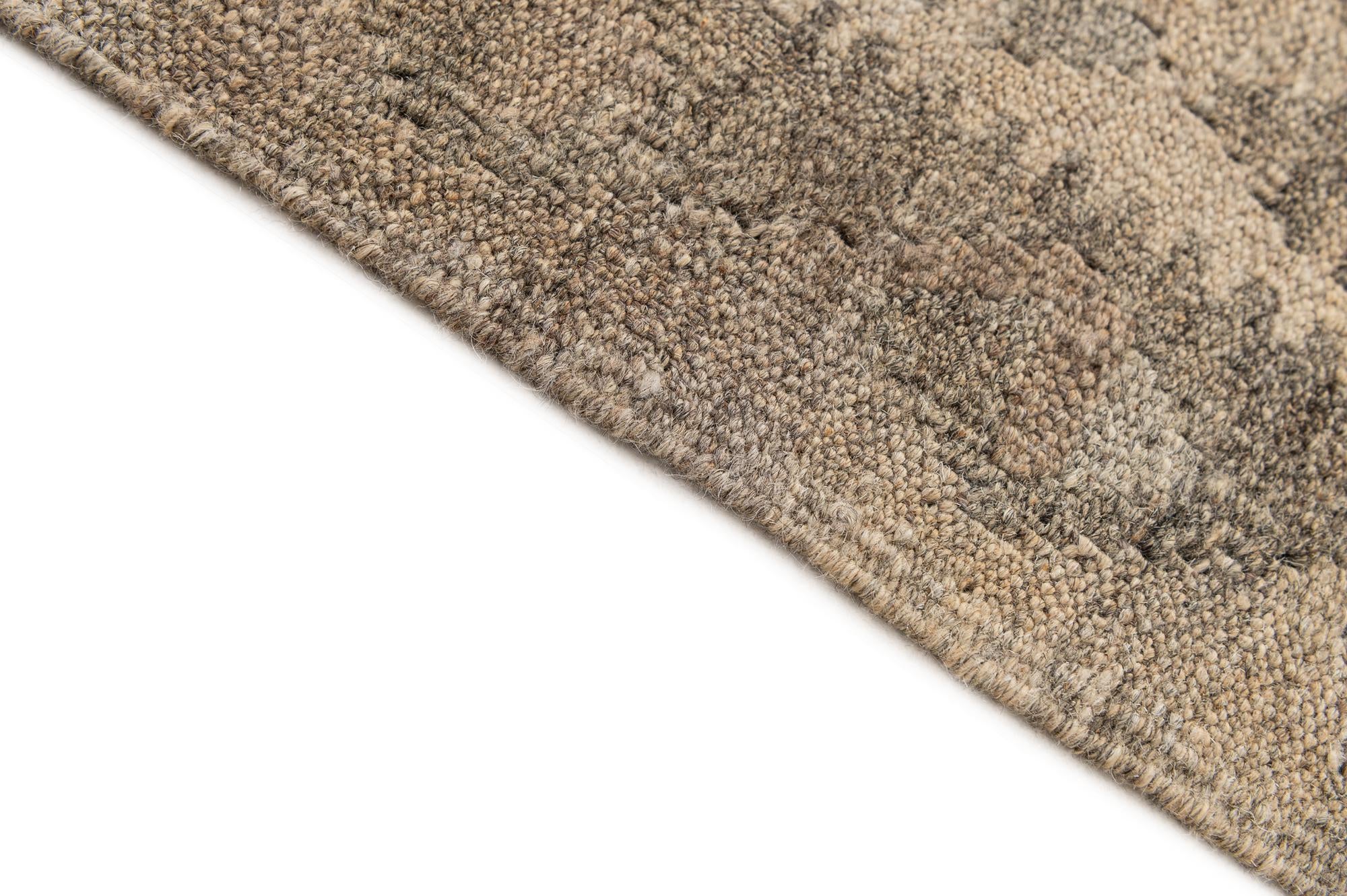 4' 10 x 6' 10 Hand Woven Kilim Maymana Wool Rug