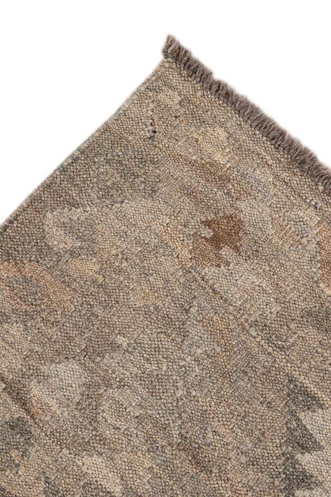 4' 11 x 6' 10 Hand Woven Kilim Maymana Wool Rug