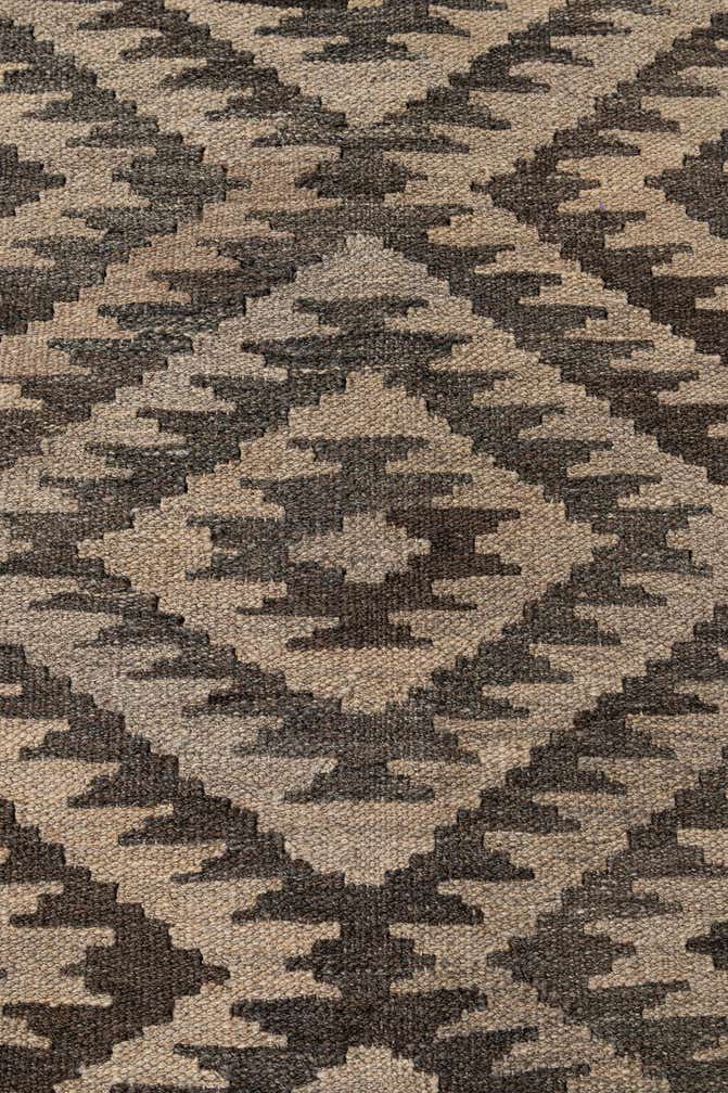 5' x 7' 1 Hand Woven Kilim Maymana Wool Rug