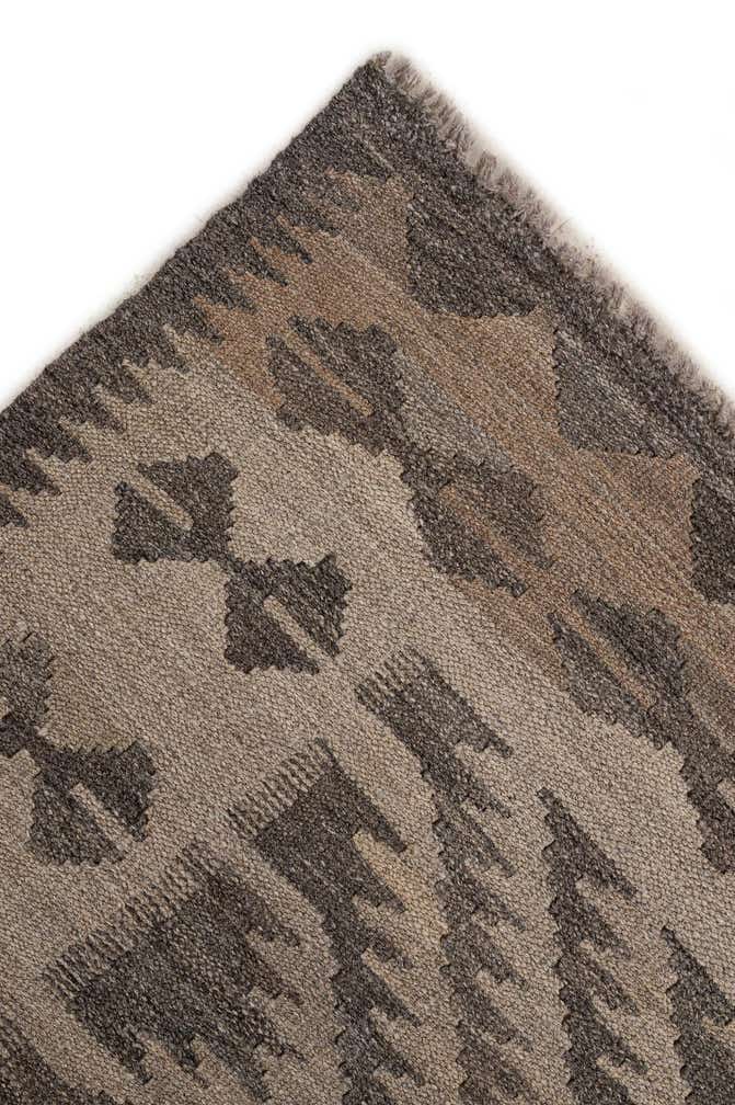 5' x 7' 1 Hand Woven Kilim Maymana Wool Rug