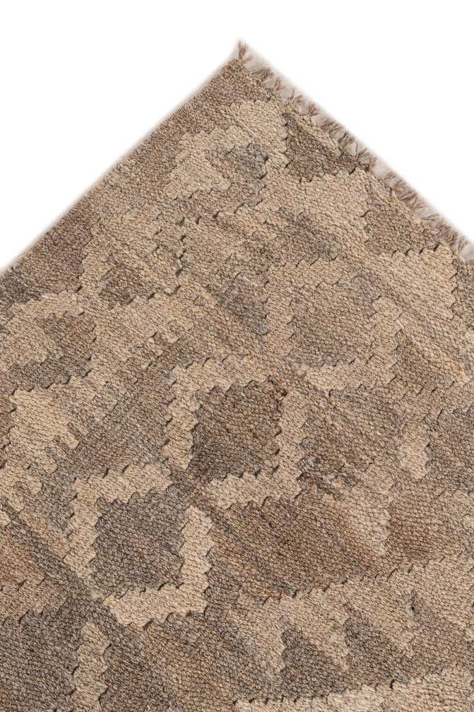 5' 2 x 6' 3 Hand Woven Kilim Maymana Wool Rug