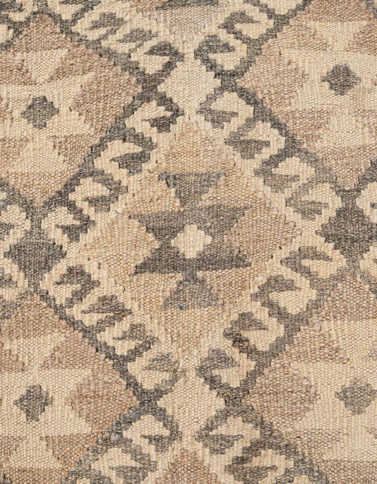 Detail image of 5' 4 x 6' 7  Hand Woven Kilim Maymana Wool Rug