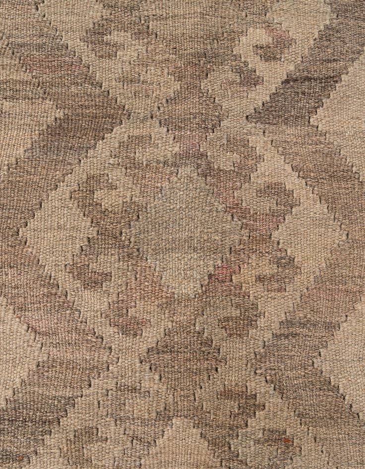 Detail image of 5' 3 x 6' 8  Hand Woven Kilim Maymana Wool Rug