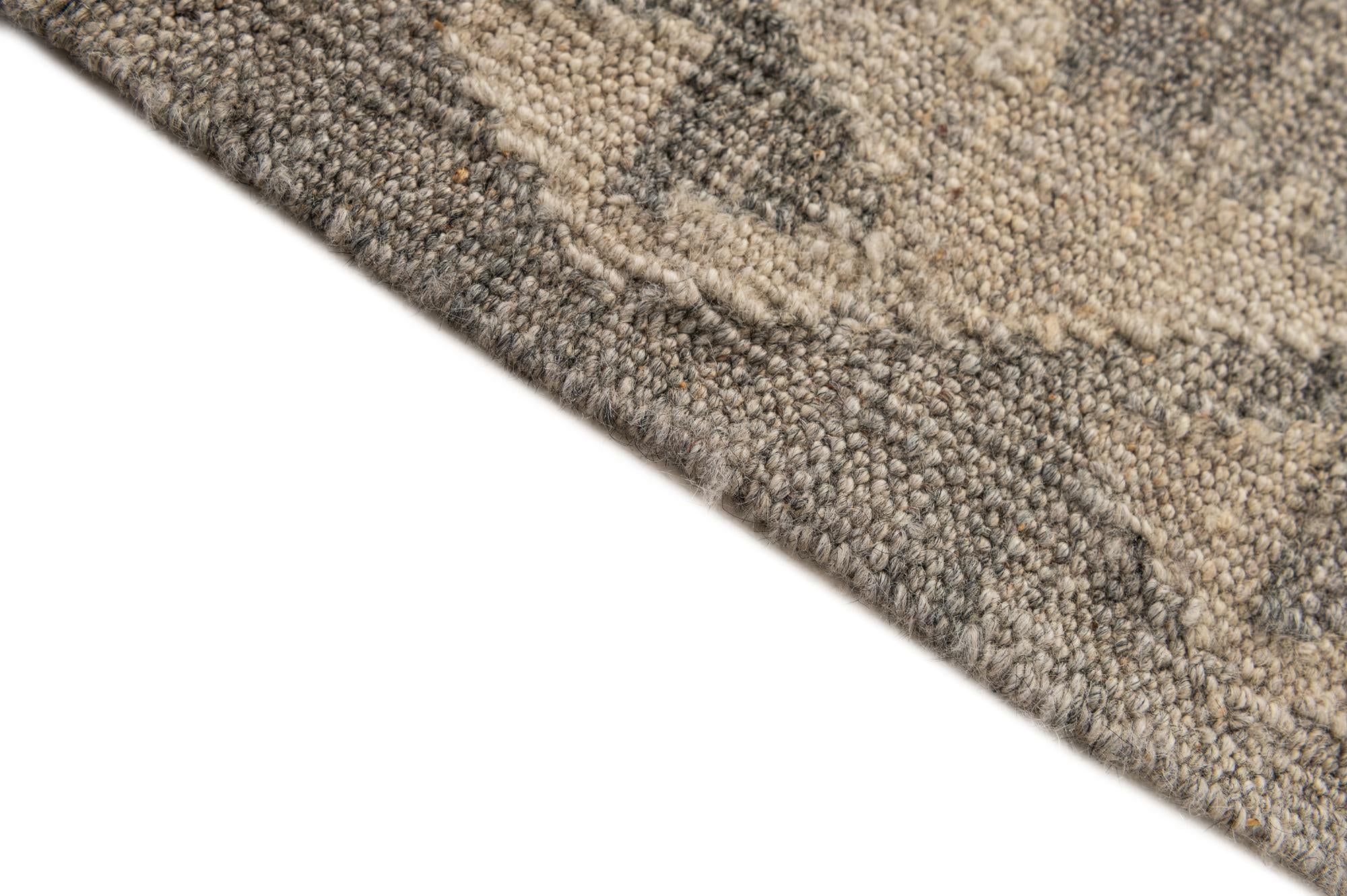 5' 4 x 6' 6 Hand Woven Kilim Maymana Wool Rug