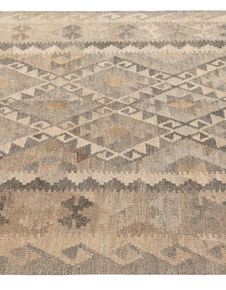 Detail image of 5' 3 x 6' 9  Hand Woven Kilim Maymana Wool Rug