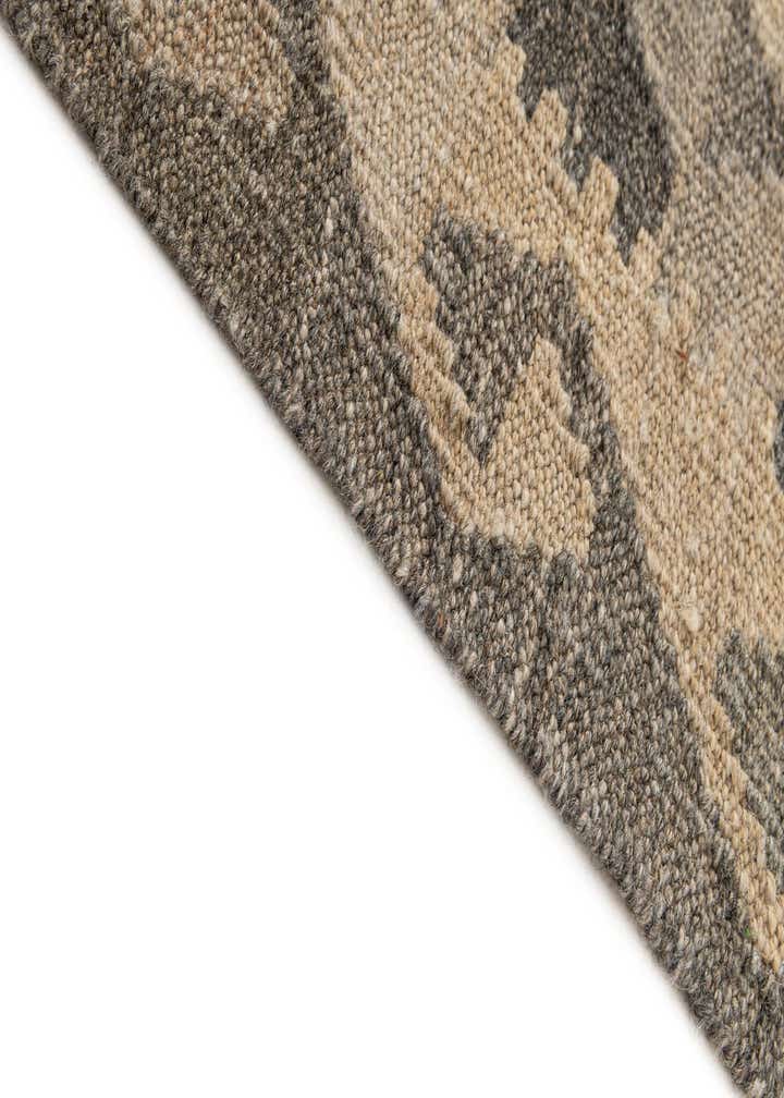 5' 2 x 6' 3 Hand Woven Kilim Maymana Wool Rug