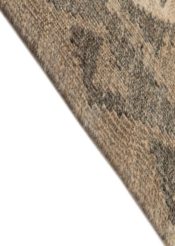 5' 4 x 6' 9 Hand Woven Kilim Maymana Wool Rug