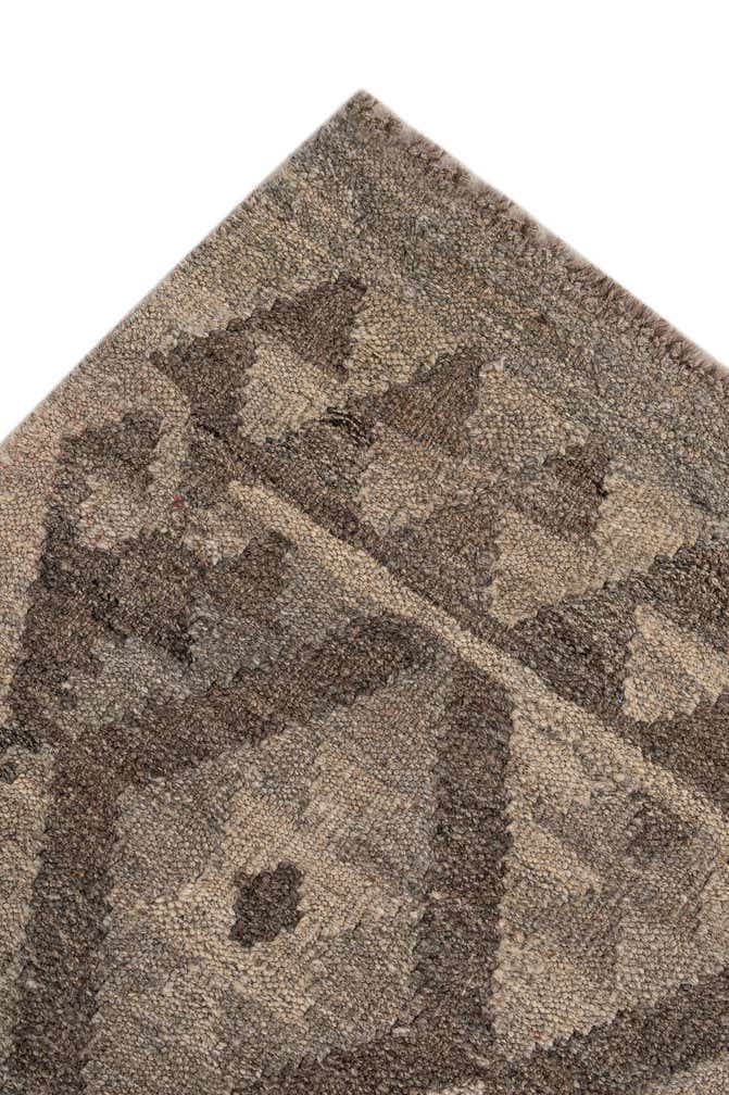 5' 3 x 6' 5 Hand Woven Kilim Maymana Wool Rug
