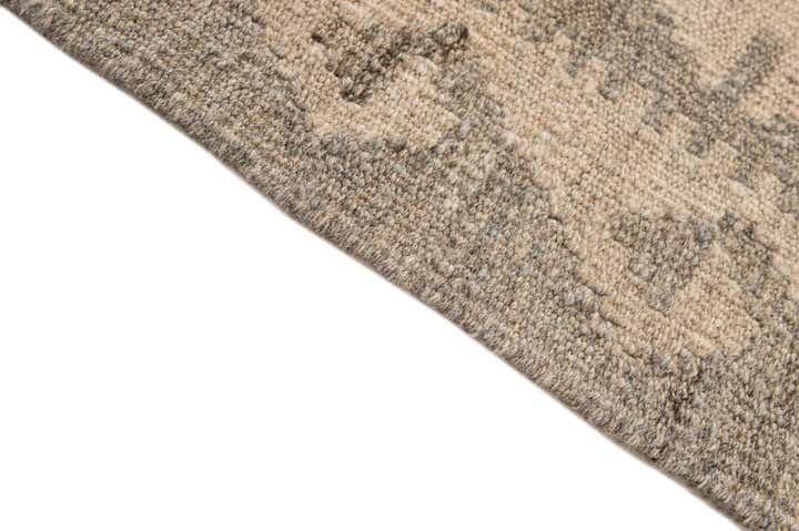 5' 4 x 6' 7 Hand Woven Kilim Maymana Wool Rug