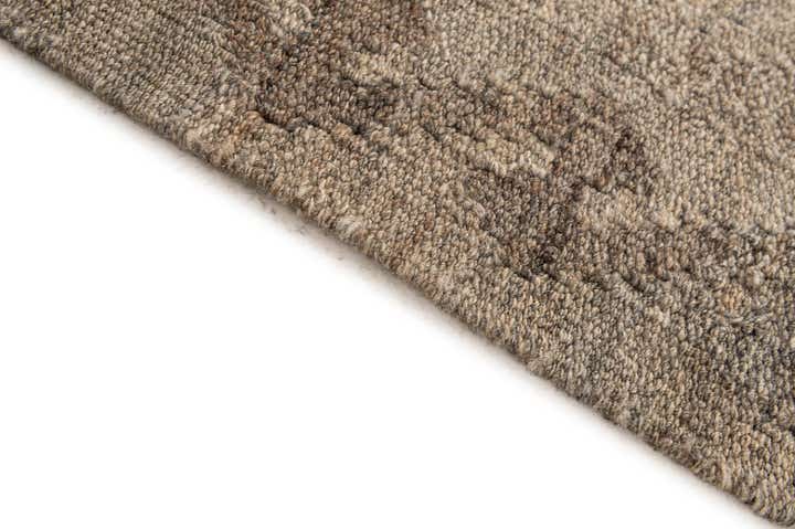 5' 2 x 6' 9 Hand Woven Kilim Maymana Wool Rug