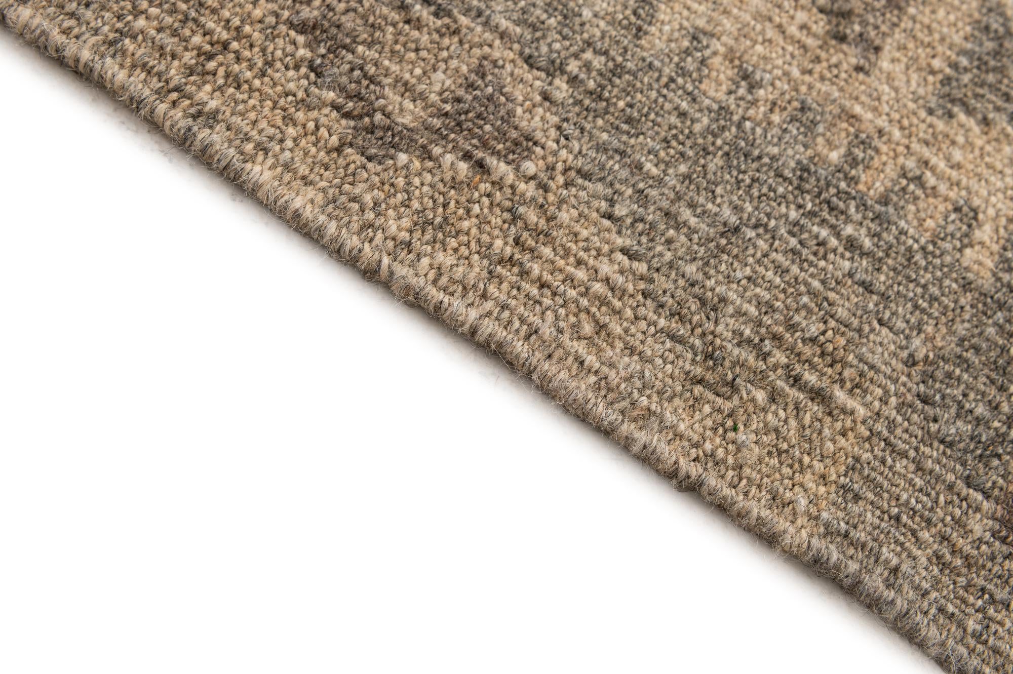 5' 2 x 6' 6 Hand Woven Kilim Maymana Wool Rug